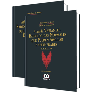 Imagen de Atlas de Variantes Radiológicas Normales que Pueden Simular Enfermedades 2 tomos