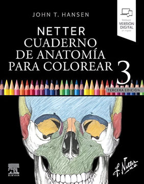 Imagen de Netter.Cuaderno de anatomía para colorear 3ed
