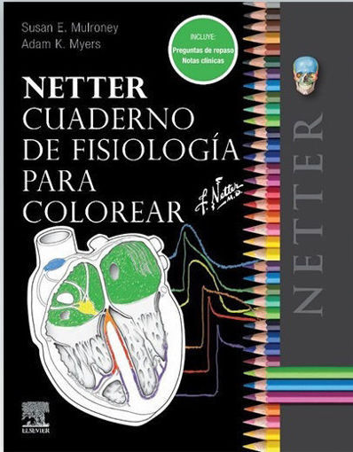 Imagen de Netter.Cuaderno de fisiología para colorear 3ed