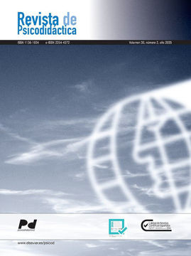 Imagen de Revista de Psicodidáctica 2025 ON LINE (2 fascículos anuales)