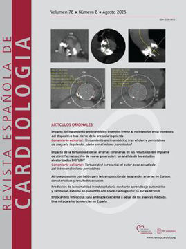 Imagen de Revista Española de Cardiología 2025 ON LINE (12 fascículos anuales)