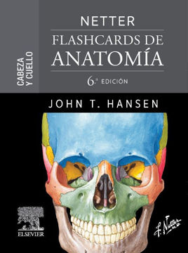 Imagen de Netter. Flashcards de anatomía. Cabeza y cuello 6ed